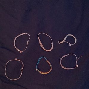 pura vida braclets (6 pack)